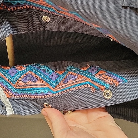 Panhandle embroidered western snap shirt - Picture 8 of 9